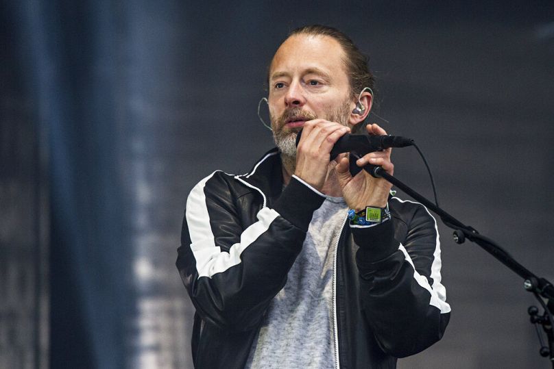 Il frontman dei Radiohead Thom Yorke