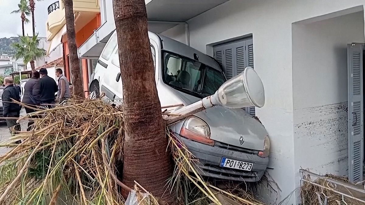 Storm Bora kills two and causes flash flooding on Greek islands