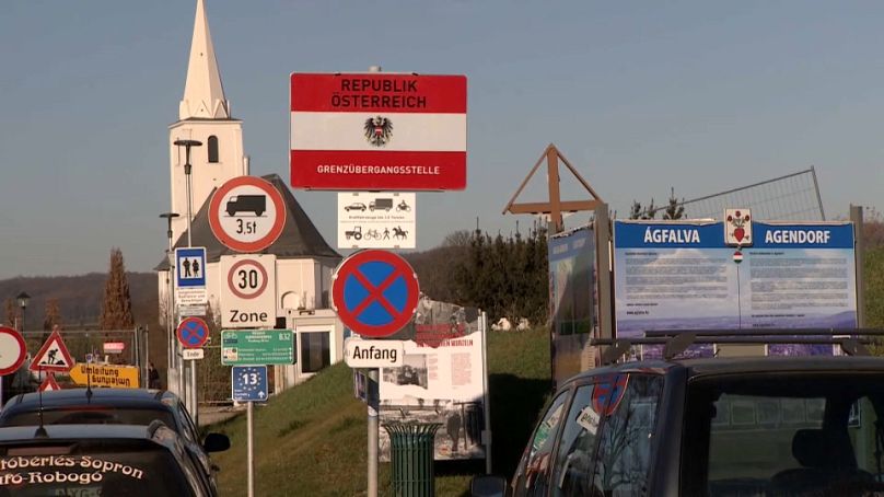 Le poste-frontière entre Ágfalva et Schattendorf a été fermé aux voitures en 2023