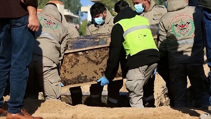 War victims exhumed in Lebanon ahead for funerals in hometowns