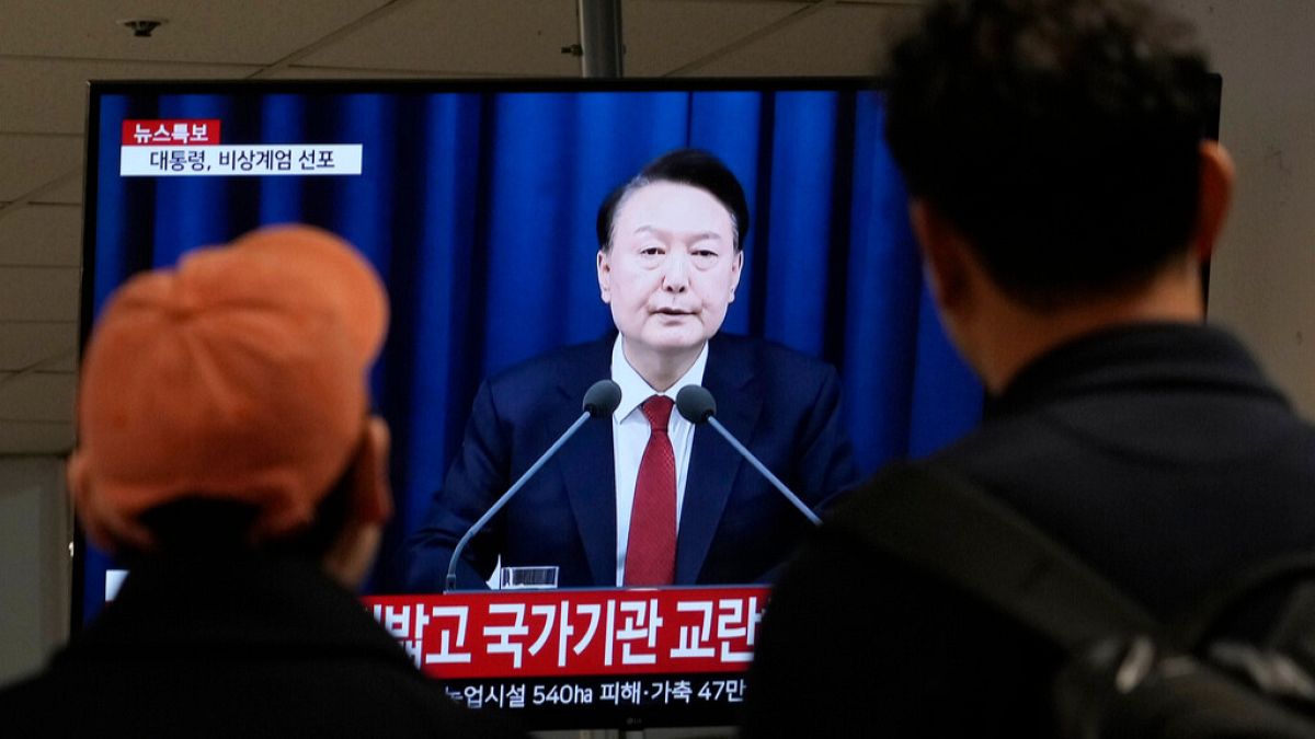 South Korea's president faces impeachment after shock martial law order