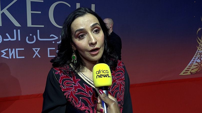 Yasmine Khayat, journalist and daughter of Naïma Elmcherqui, at the 21st Marrakech International Film Festival