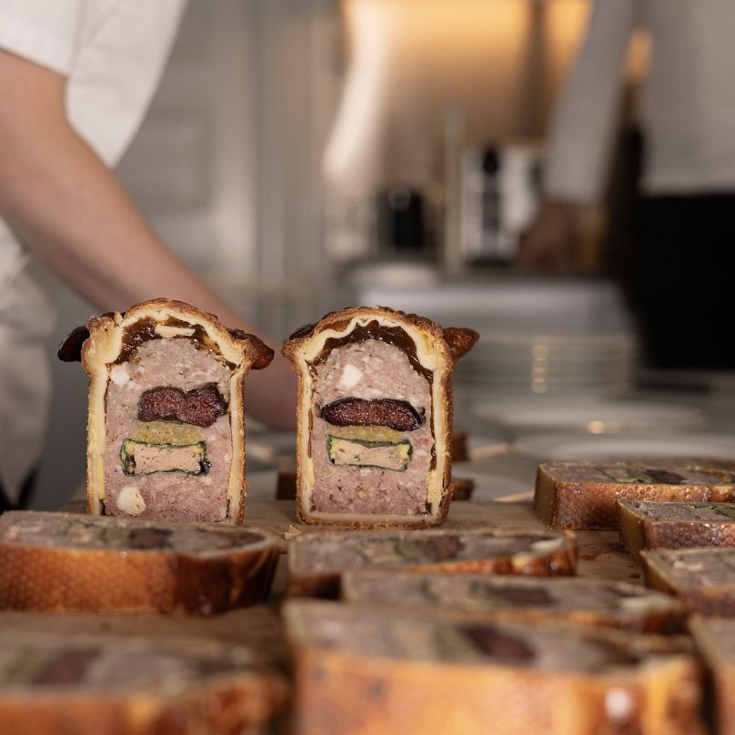 Pâté en Croûte has been around since the middle ages in France. 