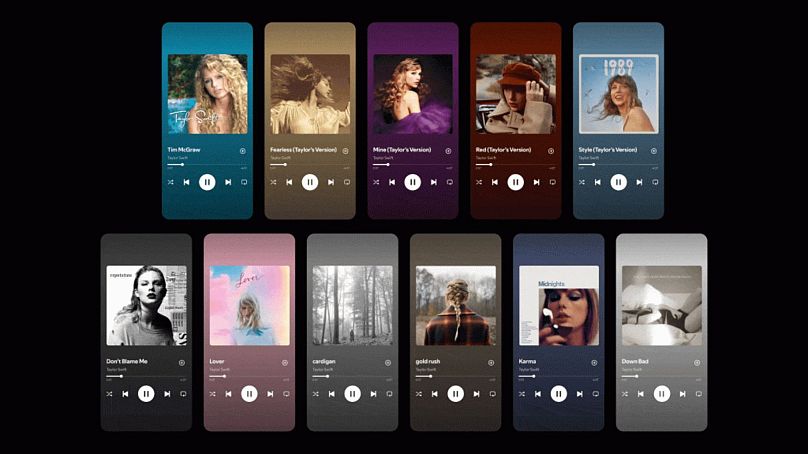 Taylor Swift en el top. 