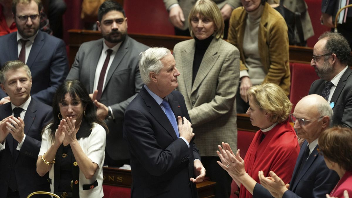 Mindössze három hónapig volt kormányfő, Michel Barnier benyújtotta lemondását