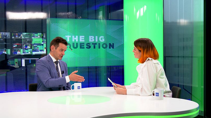 President of Eurelectric, Leonhard Birnbaum chats to Hannah Brown on The Big Question