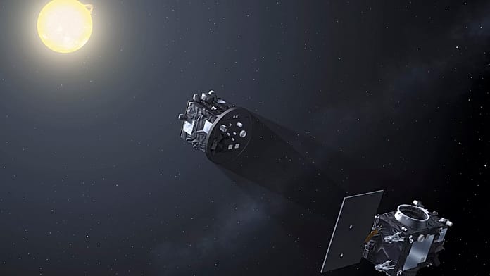 L'ESA lancia una doppia missione satellitare che mira a creare eclissi solari provocate dall'uomo