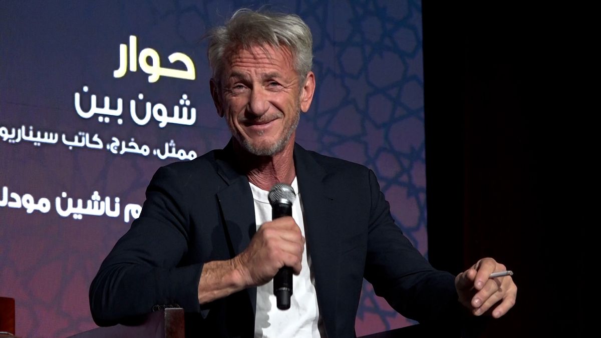 Sean Penn talks about his life and times in cinema at the Marrakech International Film Festival