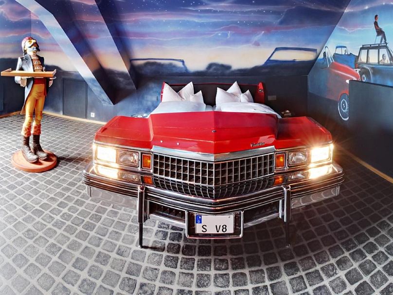 Who hasn't wanted to sleep in a car bed?