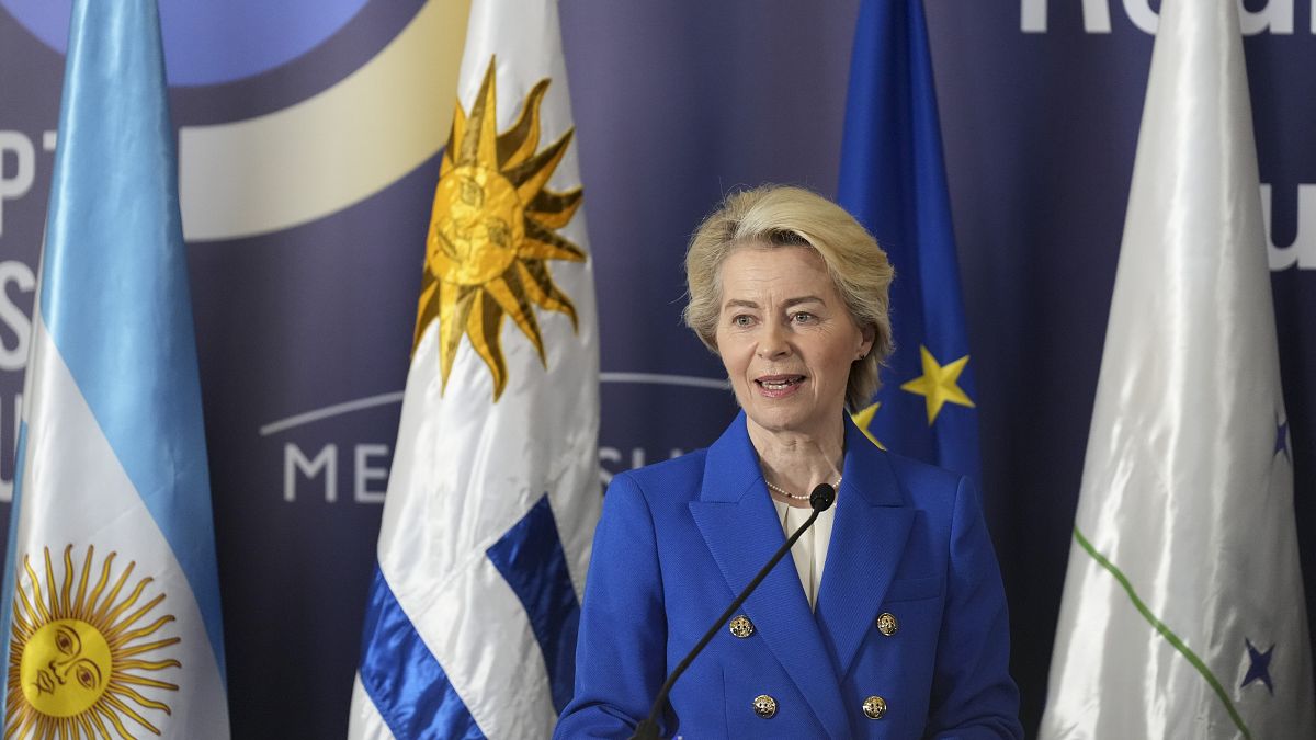 Von der Leyen signe un accord commercial entre l'UE et le Mercosur, malgré l'opposition de la France