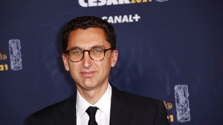 Canal+ Chairman, Maxime Saada, at the 46th César Award ceremony. 12 March 2021.