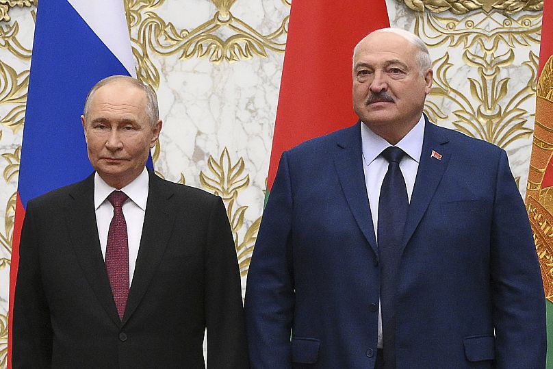 Путин и Лукашенко