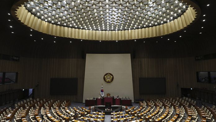 South Korea impeachment motion stalls after governing lawmakers boycott vote