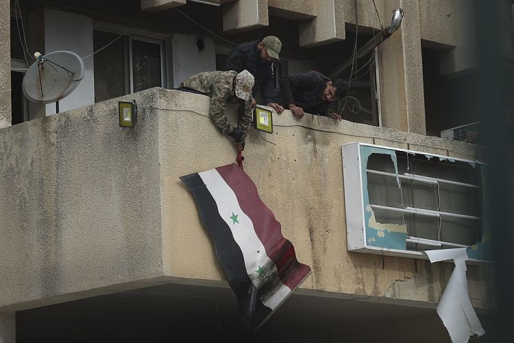 En Photos Célébrations à Damas Après La Chute Du Régime De Bachar Al Assad Euronews