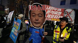 South Korean protesters