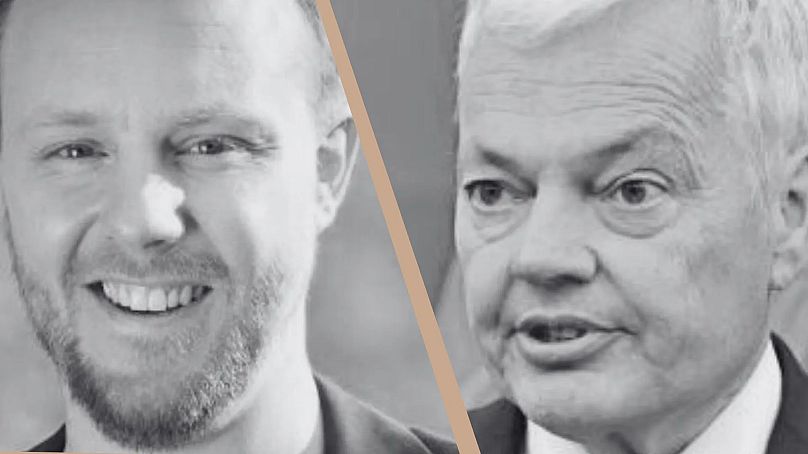 Daniel Freund and Didier Reynders.