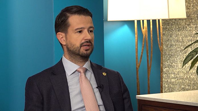 Il presidente montenegrino Jakov Milatović auspica l'adesione dell'Ucraina alla NATO