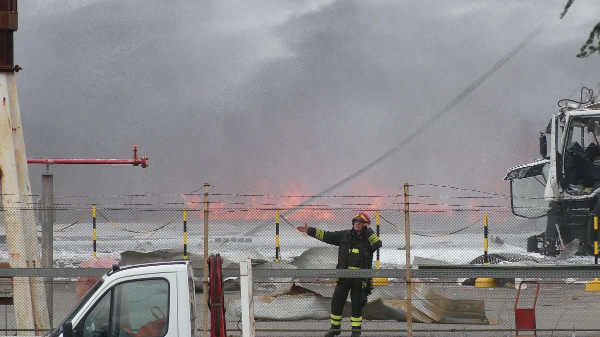 L'explosion d'un dépôt de carburant en Italie fait 2 morts et plus d'une douzaine de blessés