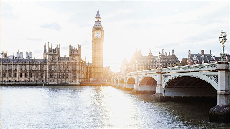 Instagrammabile Londra con Westminster visto dal Tamigi