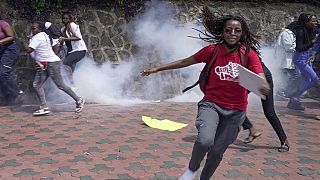 Demonstration against feminicide in Kenya