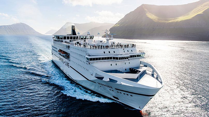 El ferry más caro es el que realiza una travesía de varios días de Dinamarca a Islandia