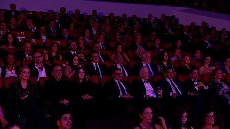 Audience at Marrakech International Film Festival