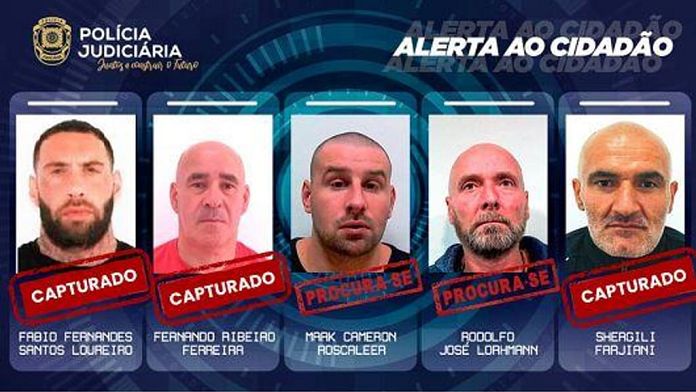 Catturato in Italia il terzo evaso dal carcere portoghese di massima sicurezza di Vale de Judeus