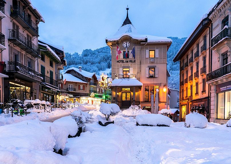 Saint-Gervais in winter