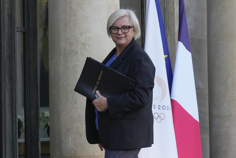 Catherine Vautrin el 10 de octubre de 2024