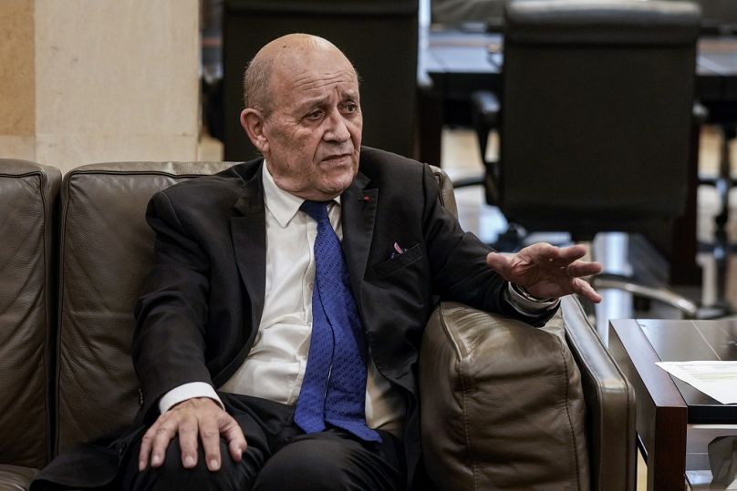 Jean-Yves Le Drian, le 28 novembre 2024, au Liban