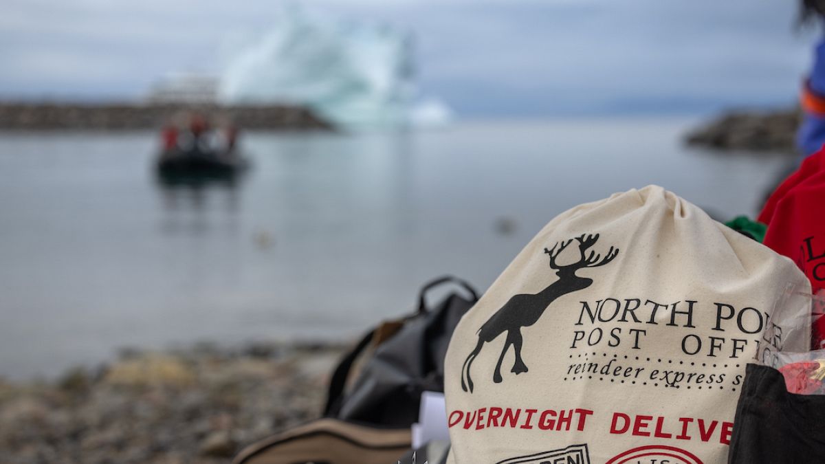 Searching for Christmas spirit on a Canadian Arctic cruise