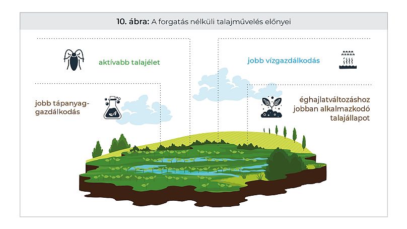 Talajkímélő gazdaálkodás előnyei