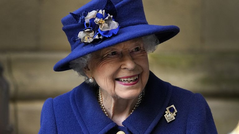 Queen Elizabeth II in 2021