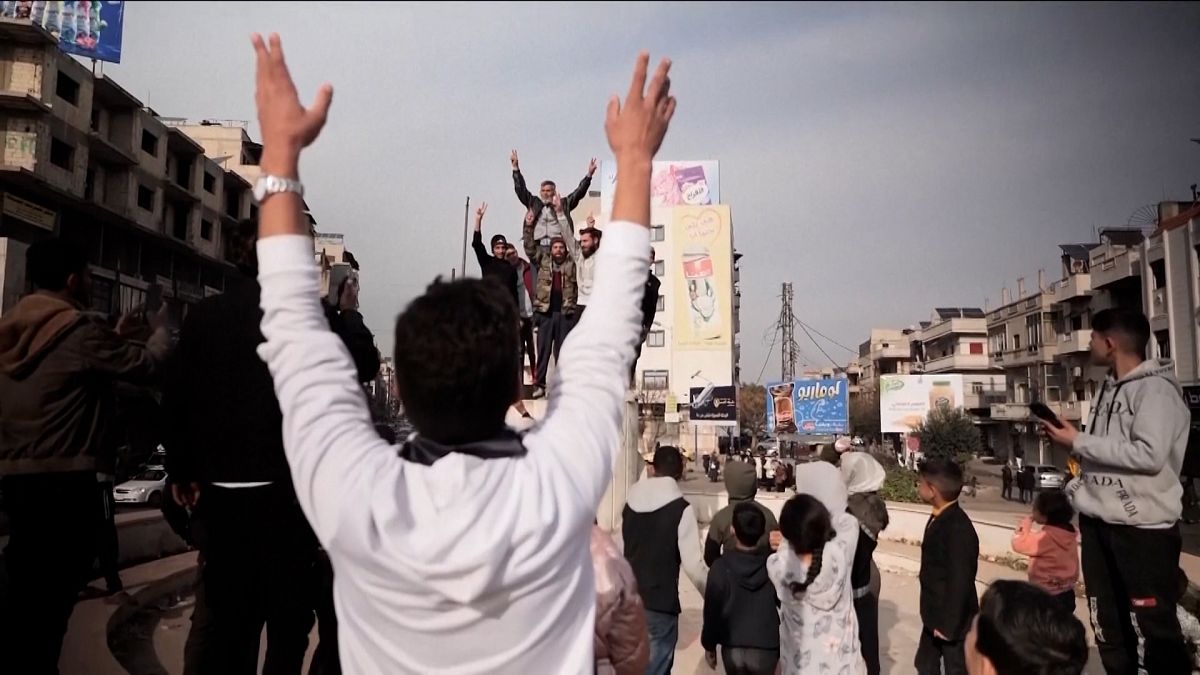 Homs celebrates the end of Assad's regime