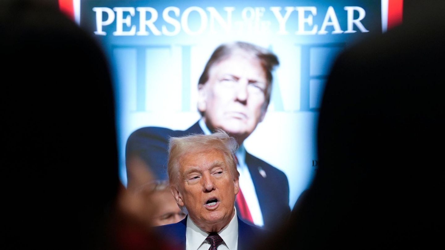 Donald Trump nomeado Personalidade do Ano 2024 da Time | Euronews