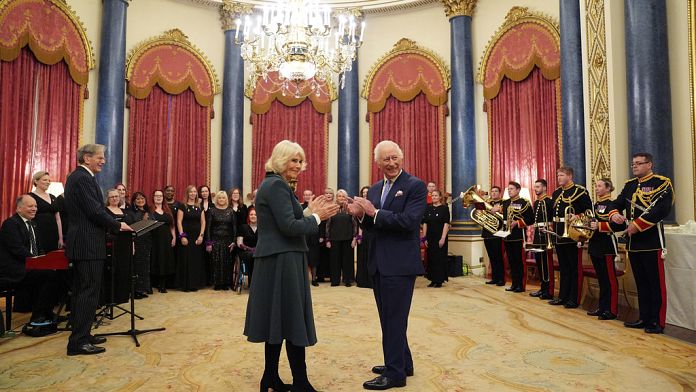 King Charles hosts the Military Wives Choirs after year of challenges