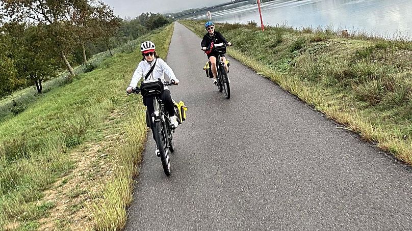 The ViaRhôna cycleway is mostly flat ground
