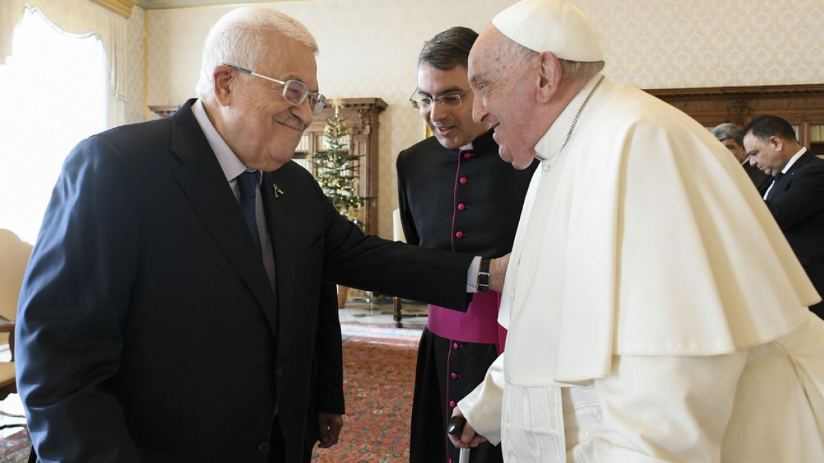 Σε Ρώμη και Βατικανό οι ηγέτες Παλαιστίνης και Λιβάνου