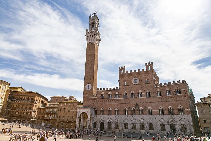 Piazza del Campo und Palazzo Pubblico, Siena