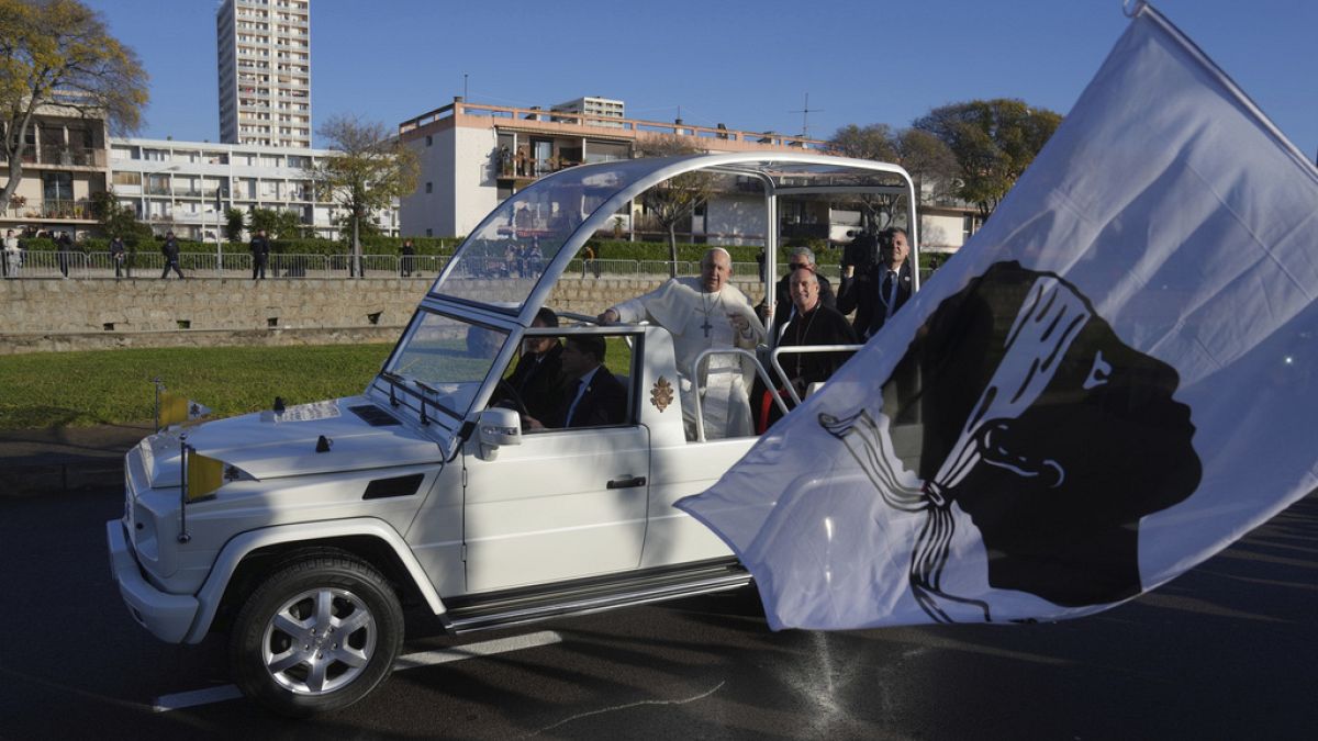 Le pape François en Corse ce dimanche pour une visite-éclair