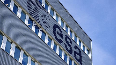 The European Space Agency ESA in Noordwijk, Netherlands, April 18, 2024. 