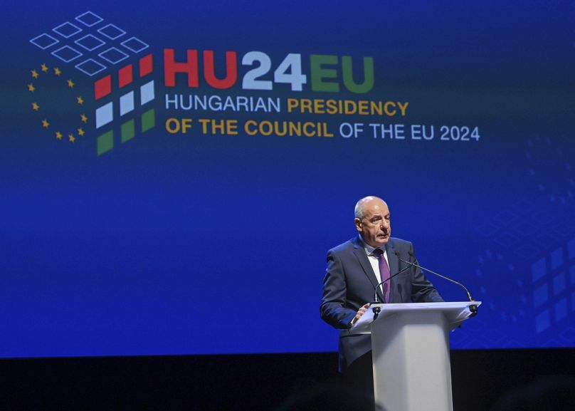 Sulyok Tamás köztársasági elnök a magyar soros elnökség megnyitóján