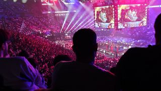 A packed Arena Bercy to welcome the world's best eSport players