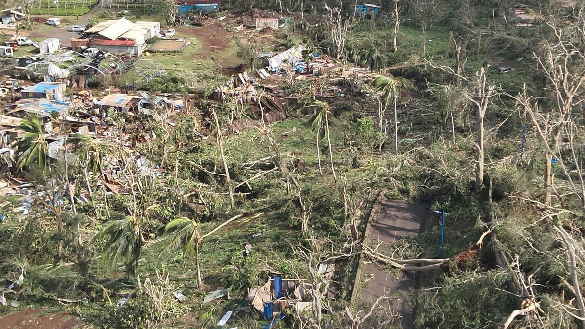 Authorities in Mayotte impose overnight curfew in aftermath of cyclone Chido