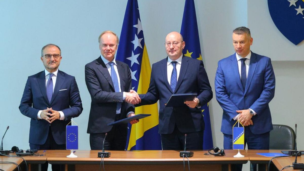 Accord entre la Bosnie-Herzégovine et l'agence européenne Frontex