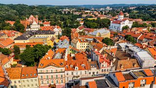 Vista di Vilnius, capitale della Lituania