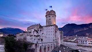 Il castello del Buonconsiglio a Trento,Trentino-Alto Adige, Italia