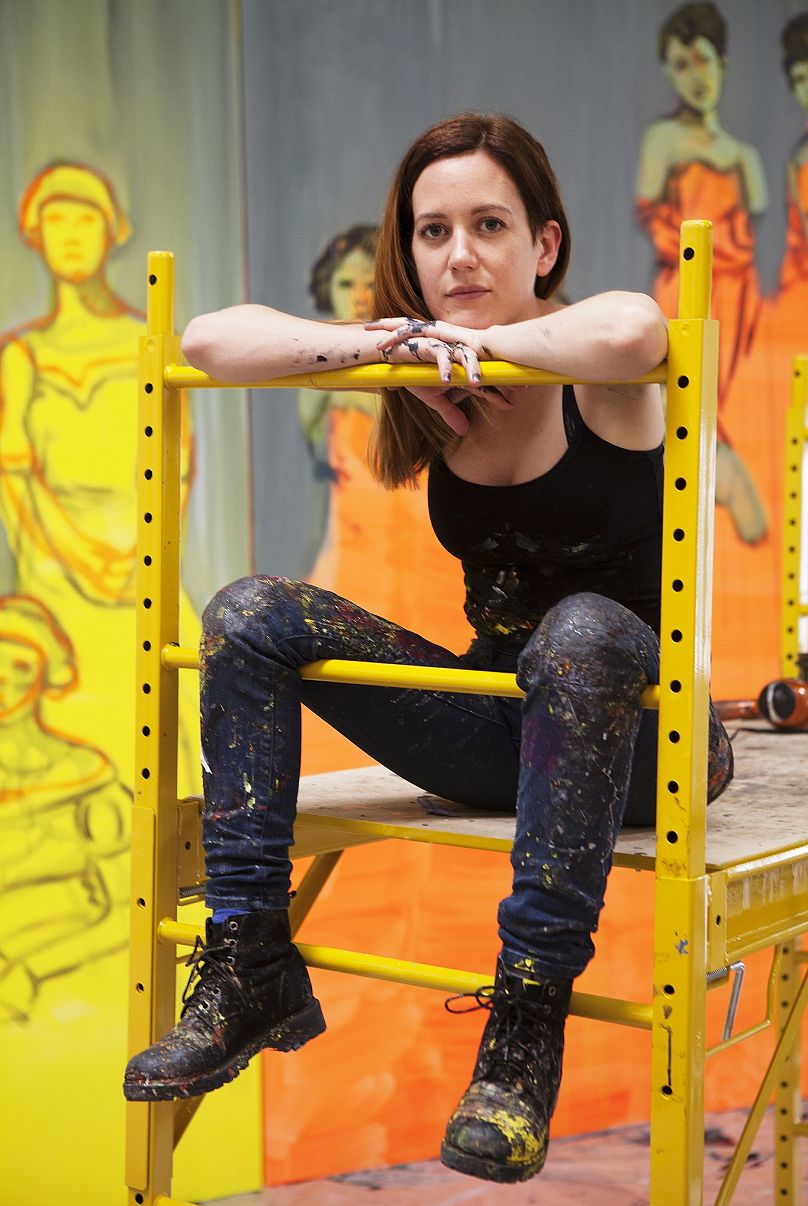 French artist Claire Tabouret