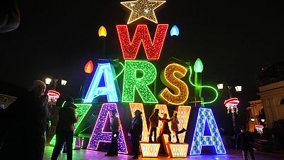 Dekoracje świąteczne w Warszawie