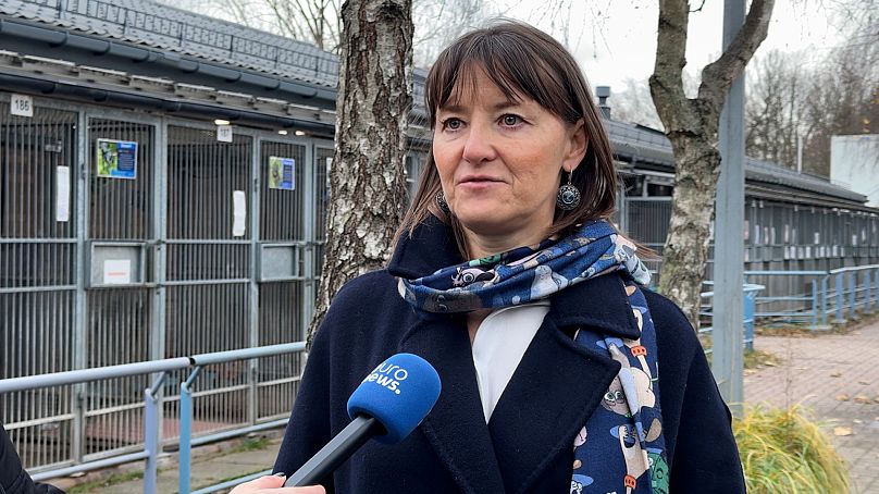 Justyna Janiszewska, pracownica schroniska "Na Paluchu", Warszawa, 20 grudnia 2024